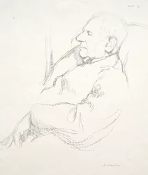 Sir Francis Seymour Haden Spící, 1897.