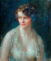 Prunella (olej na plátně)
