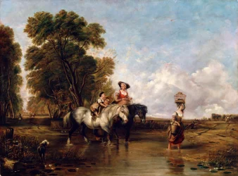 Přes Ford, 19. století