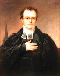 Biskup Benjamin Tredwell Onderdonk (1791-1861), kolem 1830-33 (olej na plátně)