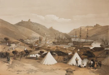 Kukla. Pohled na moře, 1855