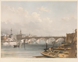 London Bridge z výšky mostu