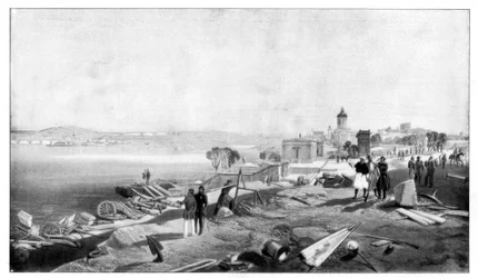 Sebastopol ze zadní části Fort Nicholas, 1900.