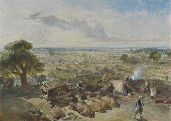 Tábor generálního guvernéra a vrchního velitele v Jalandharu, 1. února 1860