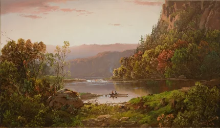 Na Valley River, Virginie, 1864