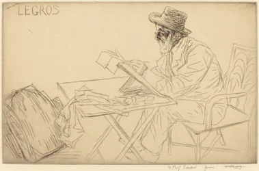 skicování Alphonse Legrose