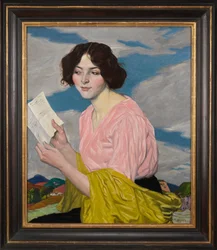 Milostný dopis (Portrét Dory Labbette) kolem roku 1918