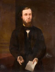 Portrét Edwina Yatese, 19. století.
