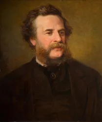 Portrét Josepha Moora 1817-1892, 1870.