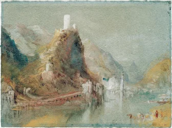 Cochem při pohledu z jihu