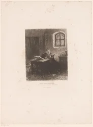Philip van Marnix van Sint-Aldegonde ve vězení Marnix van St. Aldegonde, překládání žalmů ve vězení (název na předmětu)