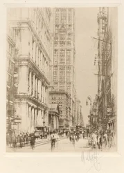 Dolní Broadway, Down-Town New York