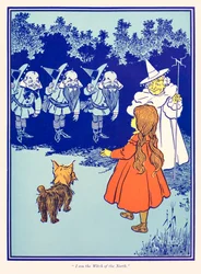 „Jsem čarodějnice severu“ z „The Wonderful Wizard of Oz“ od L. Franka Bauma