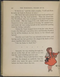 Ilustrace z knihy "The wonderful Wizard of Oz" od Lymana Franka Bauma
