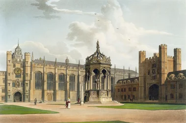 The Court of Trinity College, Cambridge, z 