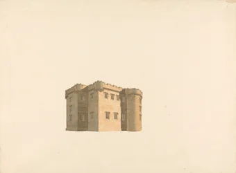 Hrad Cluny, Aberdeenshire, Skotsko: Perspektiva