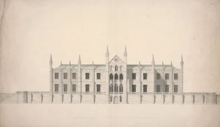Povýšení navrhovaného designu pro Cambridge College