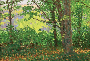 Zářijový večer 2010 (olej na plátně)