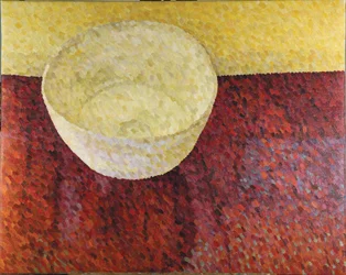 Zátiší, Lucie Rie Bowl, 2013 (olej na plátně)