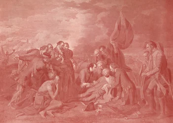 Smrt generála Wolfa, c1776 1909