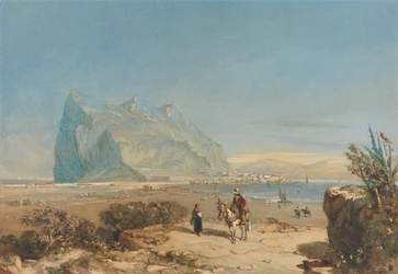 Pohled na Gibraltar