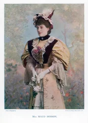 Maud Hobson , herečka, 1901.