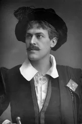 Sir George Alexander 1858-1918, anglický herec a divadelní manažer, 1893.