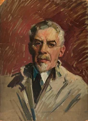 Autoportrét, ca. 1925.