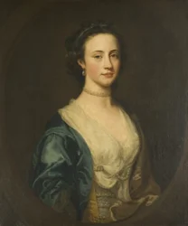 Portrét slečny Elizabeth Jesser (olej na plátně)