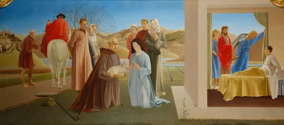 Triptych - Svatý Martin z Tours
