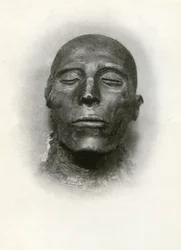 Hlava mumie Setyho I., staroegyptského faraona 19. dynastie, c1279 př.nl 1926.
