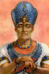 Rameses III., staroegyptský faraon 20. dynastie, 12. století před naším letopočtem 1926.