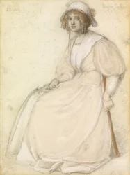 Dianeme (pastel na papíře)