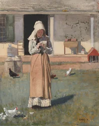 Nemocné kuře, 1874.