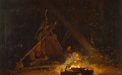 Táborový oheň, 1880.
