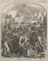 Vánoční balíčky v táboře – Vánoce 1861