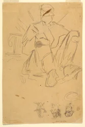 Kresba, Náčrtky vojenských táborů, 1862
