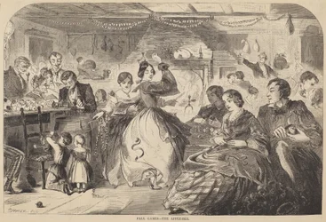 Fall Games - The Apple-Bee, vydané v roce 1859.
