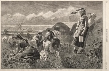 Sběr bobulí, 1874.