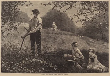 Making Hay, publikoval 1872.
