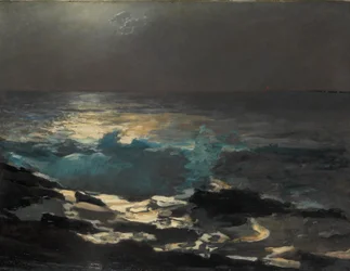 Moonlight, Wood Island Light, 1894