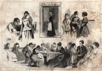 New York Charities – St. Barnabas House, 304 Mulberry Street, 1874.