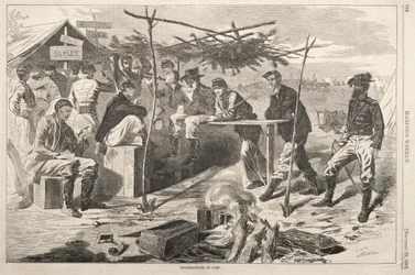 Den díkůvzdání v Táboře, 1862.