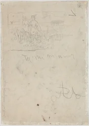 Díkůvzdání v Camp [verso], n. d.