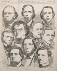 Gruzínská delegace v Kongresu, 1861.