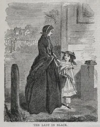 Dáma v černém, 1860