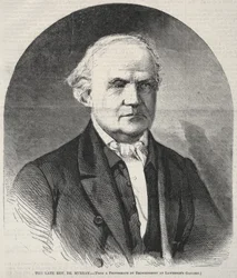 Zesnulý reverend Dr. Murray, 1861.