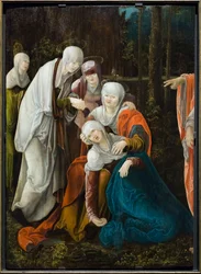Kristus opouštějící svou matku, kolem roku 1520 (olej na jedli)