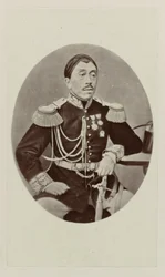 Portrét van Mangkoe Negoro IV