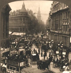 Cheapside, Londýn, 1896.